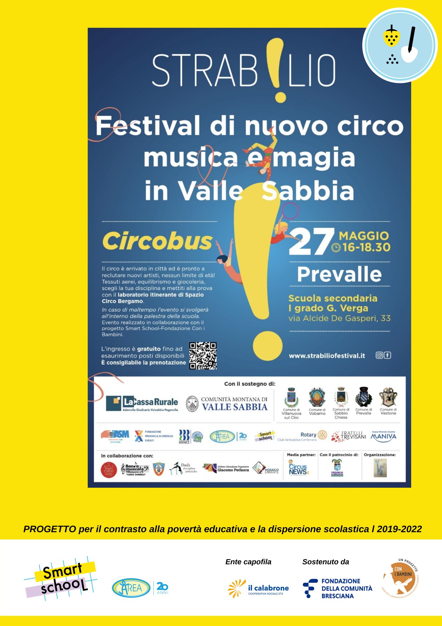 festival Strabilio - Iniziative Smart School