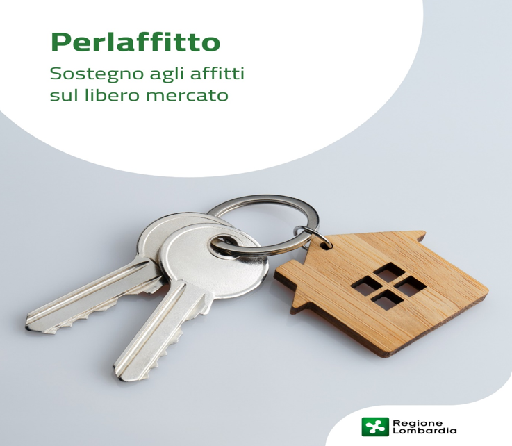 Misura Regionale PERLAFFITTO: Sostegno al mantenimento dell�alloggio in locazione sul libero mercato � anno 2026. Linee Guida Delibera Regionale 6491/2022 -  Delibera della Giunta Regionale 1001/2023